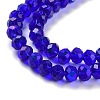 Electroplate Glass Beads Strands EGLA-A034-T10mm-L16-3