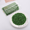 Plated Glass Bugle Beads SEED-S046-01B-27-2