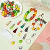 DIY Sports Ball Keychain Making Kit DIY-SP0001-48-4