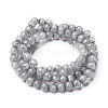 Spray Painted Glass Beads Strands GLAA-A038-C-49-2