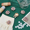 Alloy Cufflinks & 4-Hole Plastic Buttons HJEW-NB00249-4