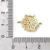 Brass Micro Pave Cubic Zirconia Connector Charms KK-L258-03B-G-3