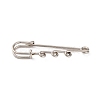 Iron Brooch Findings LS-KK-Q491-N-1