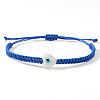 Bohemian Glass Bead Braided Bead Bracelets HV2776-12-1
