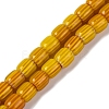 Handmade Lampwork Chevron Beads Strands LAMP-K041-01B-10-1