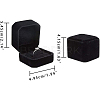 Square Velvet Ring Boxes LS-VBOX-WH0002-01C-2
