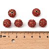Alloy Rhinestone Beads RB-A034-10mm-A21G-2