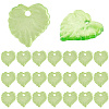 200Pcs Transparent Acrylic Pendants TACR-SC0001-47-6