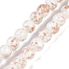 Handmade Gold Sand Lampwork Beads LAMP-Z009-01D-1