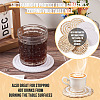 6Pcs 3 Styles Handmade Hot Pads with Corn Straw Woven Placemats AJEW-MB0001-04-6