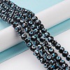 Handmade Evil Eye Lampwork Bead Strands LAMP-M015-02D-2