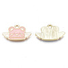 Alloy Enamel Pendants PALLOY-N170-034B-NR-2