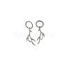 Alloy Hoop Earrings FS-WGCE3CC-02-1