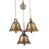Iron Witch Bells for Door Knob Protection HJEW-JM02252-4