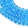 Transparent Glass Beads Strands GLAA-G125-01A-05-3