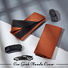 2Pcs PU Leather Car Door Handle Covers AJEW-WH0004-01A-4