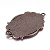 Tibetan Style Pendant Cabochon Settings LS-TIBEP-A22962-R-FF-2