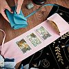 CREATCABIN 2Pcs 2 Colors Double-Sided Velvet Tarot Cards Storage Bags ABAG-CN0001-02B-3