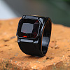 Alloy with Glass Finger Rings for Men FS-WG2A945-06-3