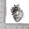 Viking 316 Surgical Stainless Steel Pendants X-STAS-E212-19AS-3
