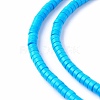 Synthetic Turquoise Beads Strands X-TURQ-G110-4x2mm-06-2
