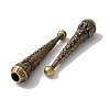 Alloy Cord Ends FIND-WH0110-363F-2