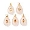 Natural Rose Quartz Pendants GG-CBAA798-01G-01-1