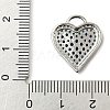 Brass Micro Pave Cubic Zirconia Pendants KK-I276-29P-03-3