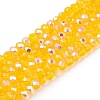 Electroplate Glass Beads Strands EGLA-A044-T2mm-L05-1