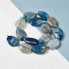 Natural Cherry Blossom Agate Beads Strands G-P319-07-4
