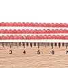 Dyed Synthetic Rhodochrosite Beads Strands GG-CBA0389-A03-3mm-5