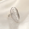 304 Stainless Steel Cuff Open Rings FS-WGD6945-09-1