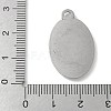 304 Stainless Steel Pendants STAS-L277-03C-P-3