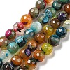 Natural Agate Beads Strands X-G-C082-A01-01-1
