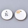 Natural Freshwater Shell Pendants X-SHEL-Q018-01A-K-P-2