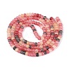 Ombre Effect Dyed Glass Beads Strands X-GLAA-Q106-05A-A10-2