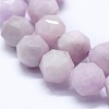 Natural Purple Kunzite Beads Strands G-D0013-41-3