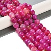 Natural Agate Beads Strands G-M437-C01-01C-1