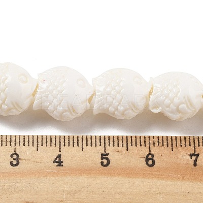 Synthetic Coral Carved Beads Strands CORA-C003-13B-03-1