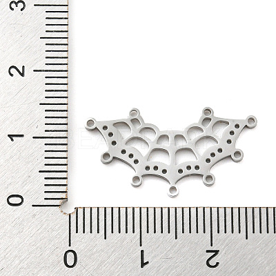 Non-Tarnish 304 Stainless Steel Multi-Strand Links STAS-B056-08P-1