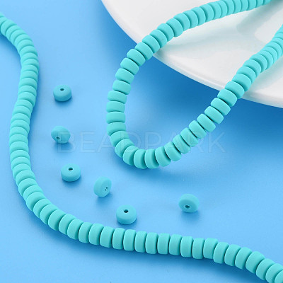 Handmade Polymer Clay Beads Strands CLAY-N008-008-77-1