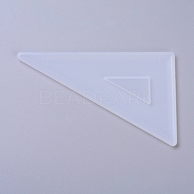 DIY Triangle Ruler Silicone Molds X-DIY-G010-67-1