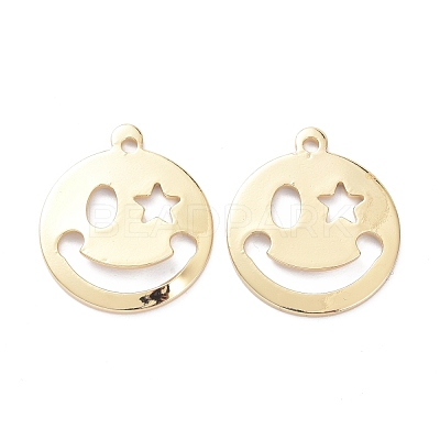 Brass Pendants KK-K250-09LG-1