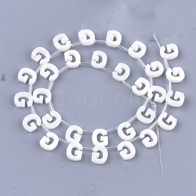 Natural Freshwater Shell Beads SHEL-T012-59G-1