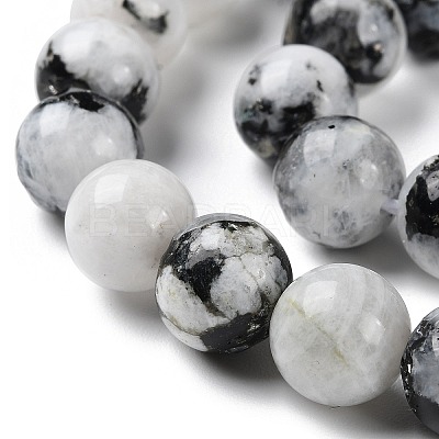 Natural Rainbow Moonstone Beads Strands G-Q1001-A05-04-1