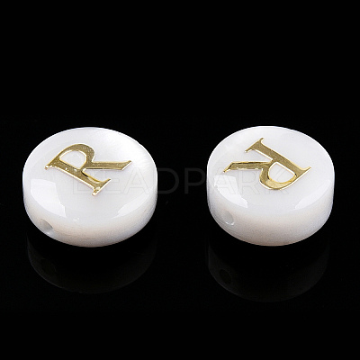 Natural Freshwater Shell Beads SHEL-N036-01R-1