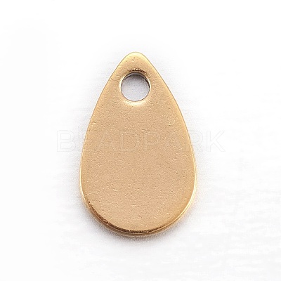Ion Plating(IP) 304 Stainless Steel Charms LS-STAS-L211-02A-G-1