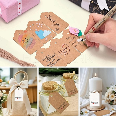 100Pcs Paper Gift Tags CDIS-YW0001-17A-1