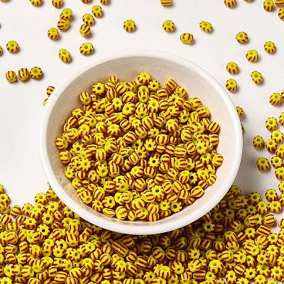 6/0 Opaque Colours Seep Glass Seed Beads SEED-F003-04A-01-1