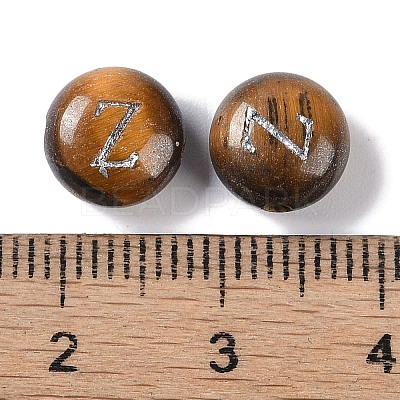 Natural Tiger Eye Beads G-L524-20Z-02-1